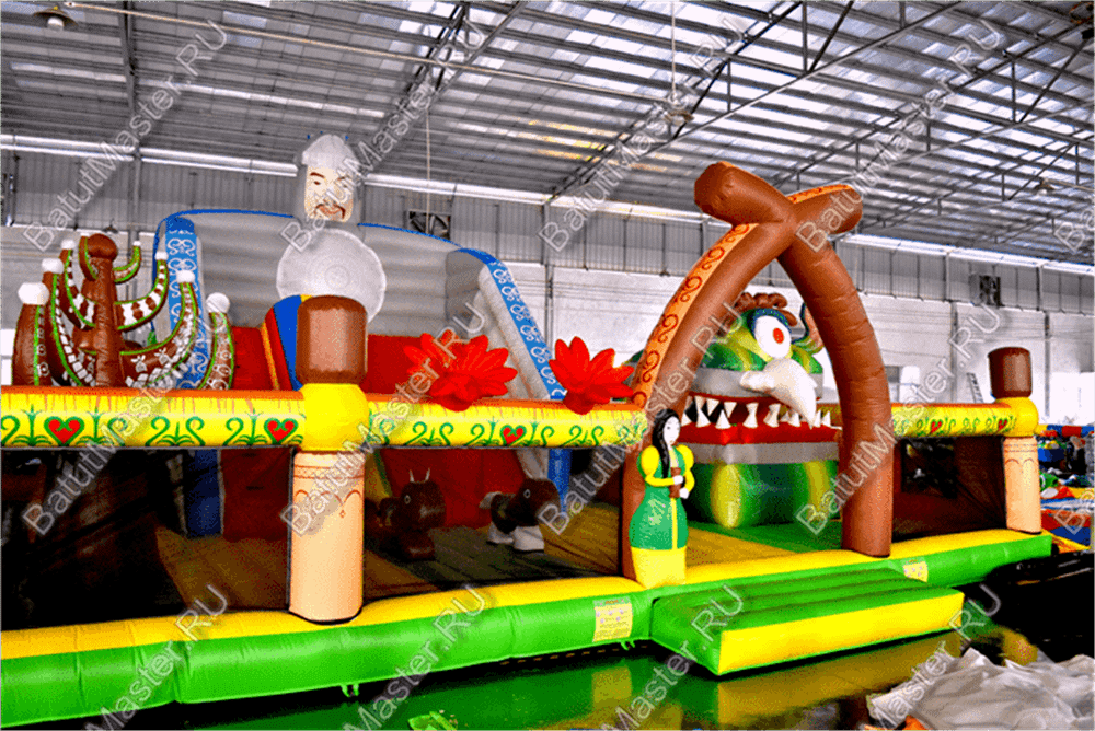 Коммерческий надувной батут "Нюргун Боотур"