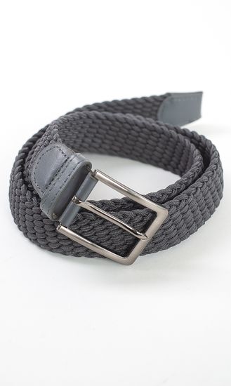 Ремень мужской плетеный, резинка ( 100см)