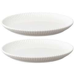 Набор из 2 тарелок белого цвета Kitchen Spirit Ø26см