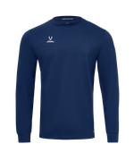 Лонгслив тренировочный JÖGEL DIVISION PerFormDRY Training CVC LS Z4, темно-синий
