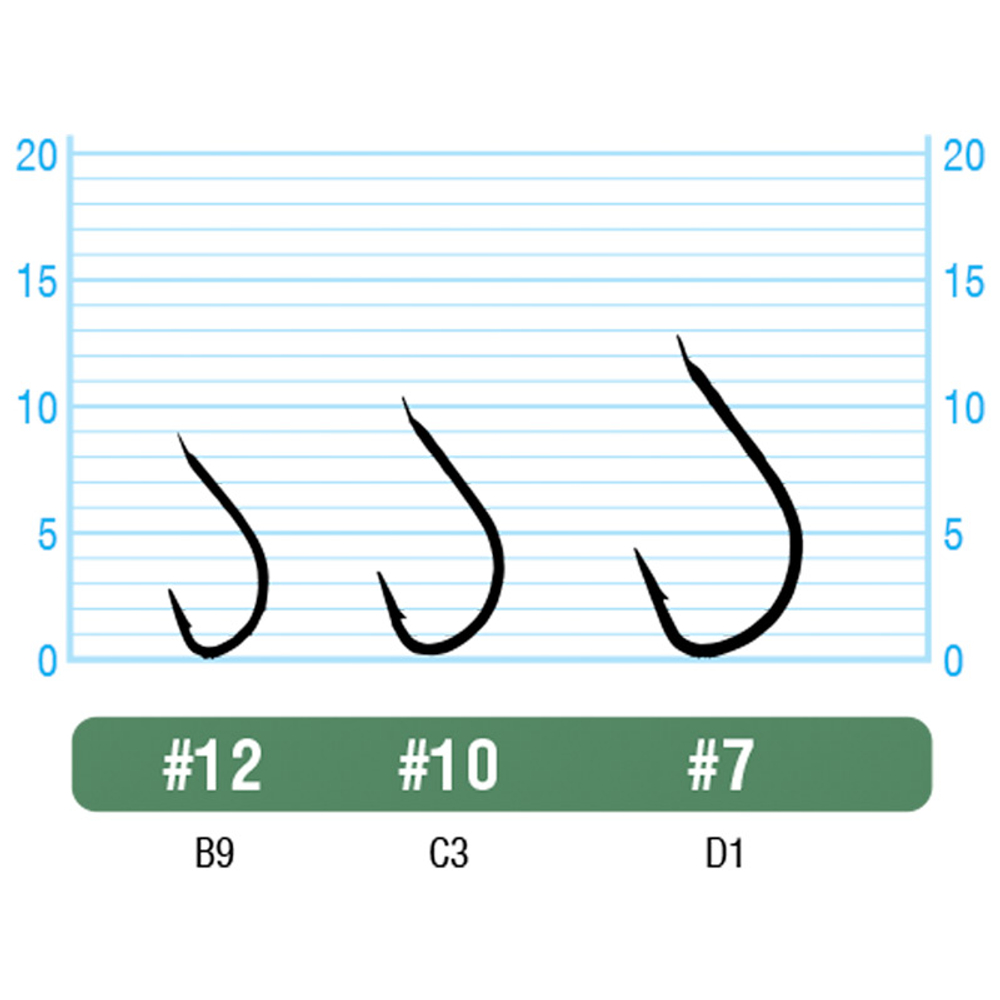 Крючки Owner Isada nickel 50034 №12