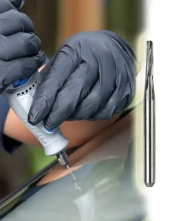 1шт Сверло для ремонта лобового стекла автомобиля, ремонт трещин стекла, фреза, мини сверло 1 мм