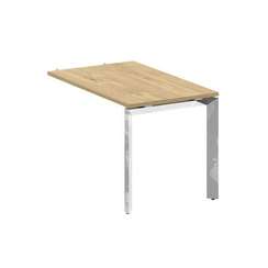 Onix Direct Lux Брифинг-приставка П-обр. м/к M-O.MP-BR-11 Тиквуд Светлый/Нержавеющая Сталь/Хром 1180