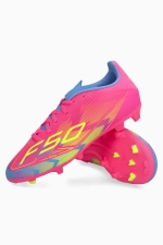 Бутсы adidas F50 League FG/MG Junior - розовый