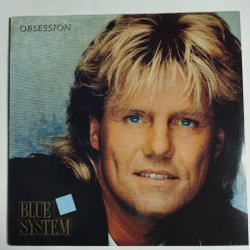 Винтажная виниловая пластинка LP Blue System Obsession (Germany 1990)