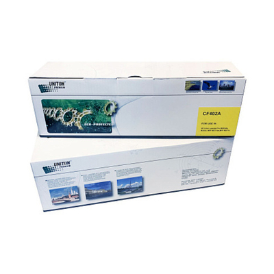 Картридж CF402A для HP Color LJ M252/ M277 (201A) желтый (1,4K) UNITON Premium GREEN LINE (Eco Protected)