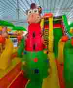 Коммерческий надувной батут «Сафари Ультра 2», 10*5*6 м