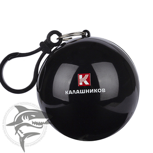 Дождевик в круглом футляре NIMBUS, черный, “Калашников”