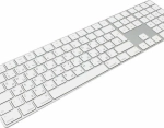 Клавиатура Apple Magic Keyboard Touch ID Numeric Keypad USB-C, белый, чёрный