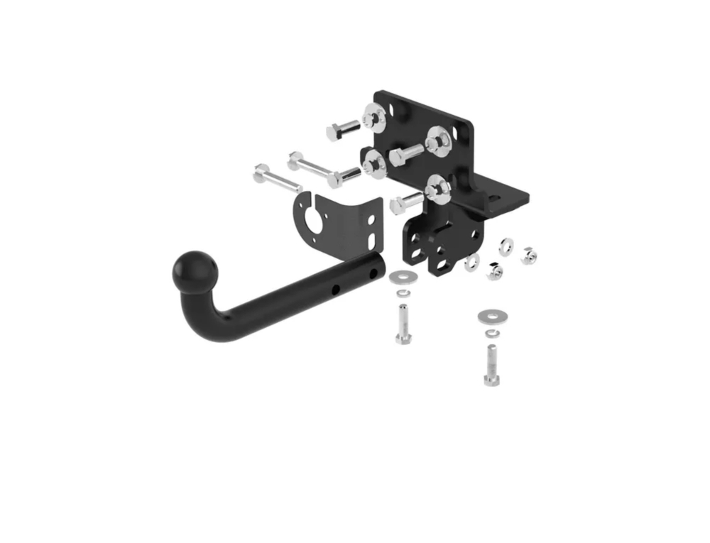 Фаркоп на Toyota Land Cruiser Prado(120/150) 2002-2024, Lexus GX(460/470) 2002-2024 (паспорт и сертификат в комплекте)(без электрики)T23.01A