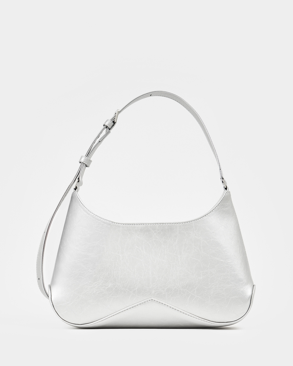 Сумка At Ease (серебро кракле)