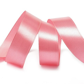 Лента атласная 25 мм. розовая