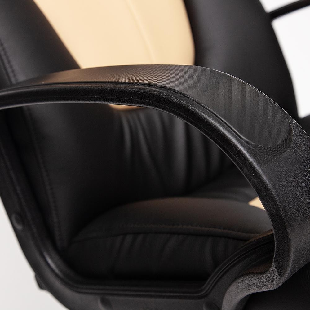 NEO-1 Кресло (кожзам черный/бежевый)