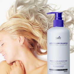 Lador Anti Yellow Shampoo шампунь оттеночный против желтизны волос