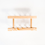 Сушилка для посуды из древесины кедра SPD2