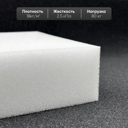 Поролон мебельный листовой ST-1825 50х1000х2000 мм