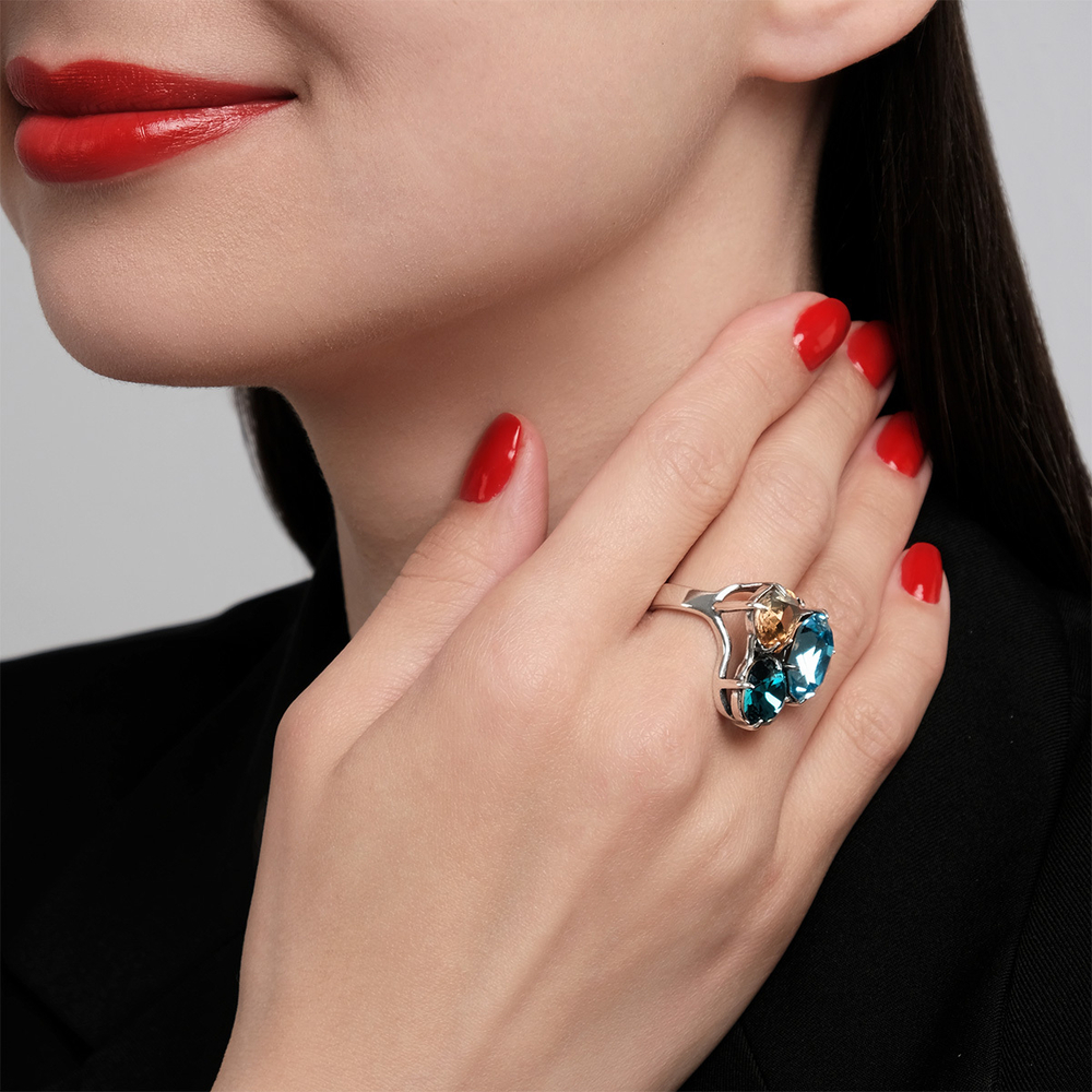 "Бьюти" кольцо из коллекции "Подиум" от Jenavi