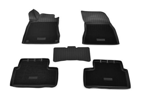 Ковры в салон Norplast/Unidec для Mercedes-Benz CLA в кузове C118 (2019-), Черный, арт.NPA11-C56-055-CM