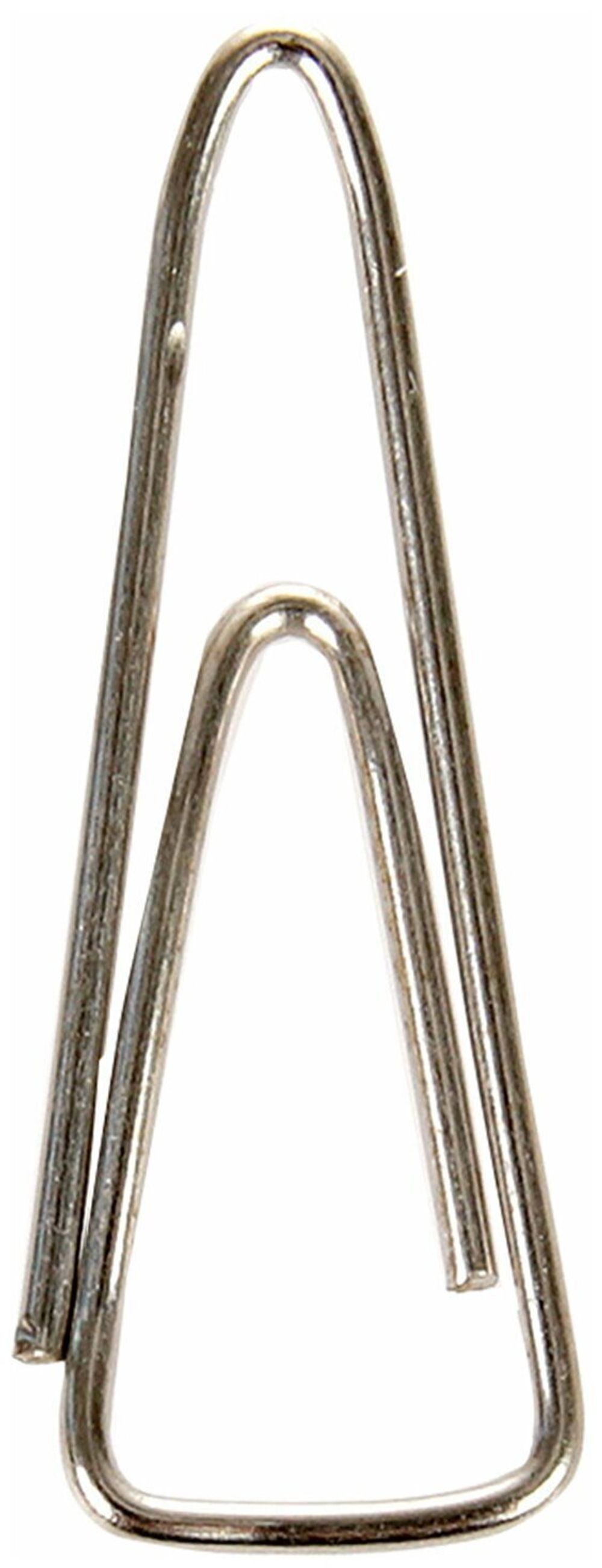 Скрепки 31 мм с загнутым краем треугольные 100 шт., оцинкованные, GLOBUS, С31-100Ц