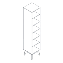 Стеллаж "Калгари" молодежная