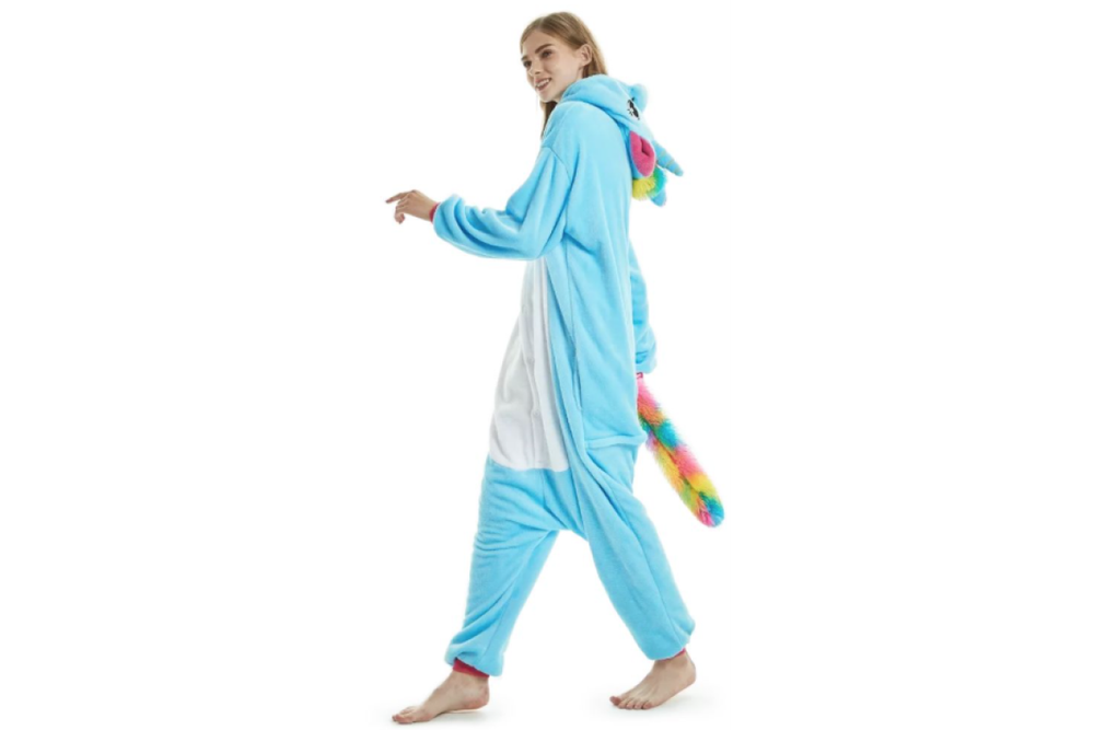 Кигуруми FunFur Единорог Пегас Голубой XL