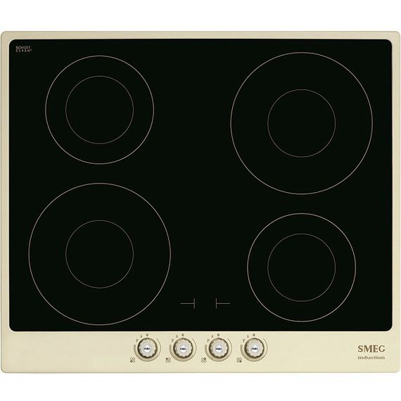 Индукционная стеклокерамич. панель Smeg SI764POM