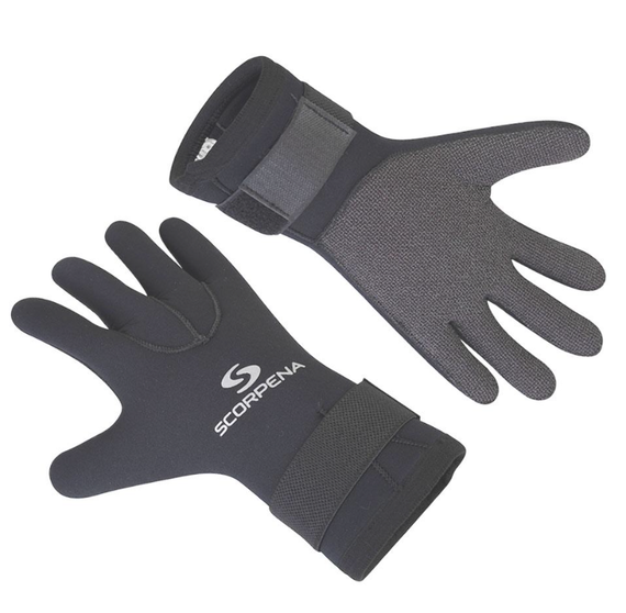 Перчатки с кевларом Scorpena Omega - 5 мм