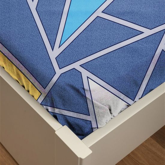 КПБ  Botakoz , 1.5 спальный, 70х70, простыня 140х200х30. DOMTEKC