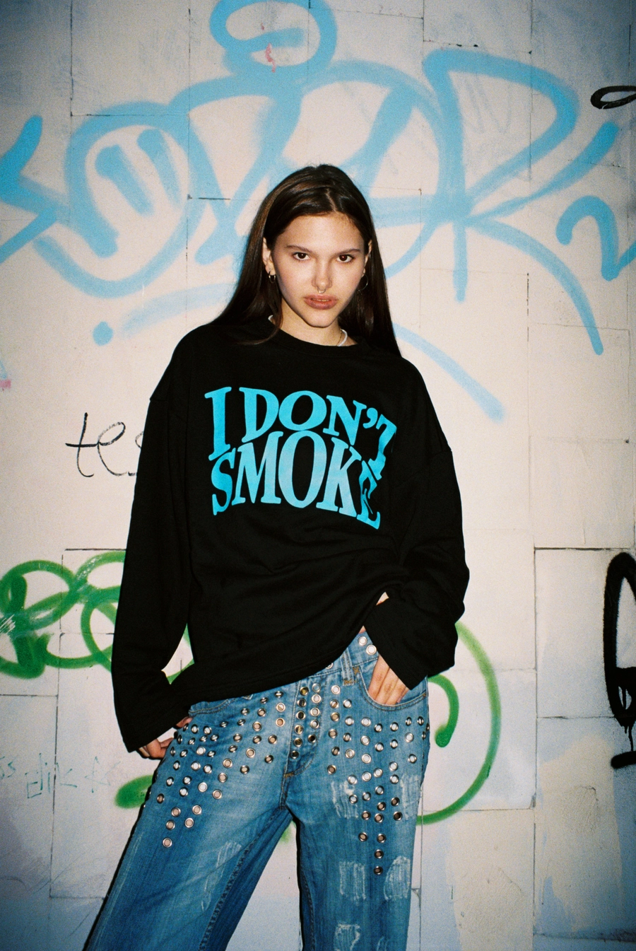 Свитшот DONSMOKE "Basic Logo" Oversized Sweatshirt