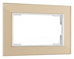 Рамка для двойной розетки Arte Milano am-503.02 503.02-double.shampan