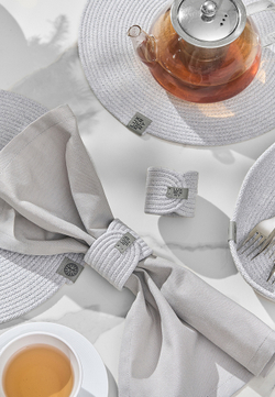 Сервировочное кольцо Luxberry Table Line серое