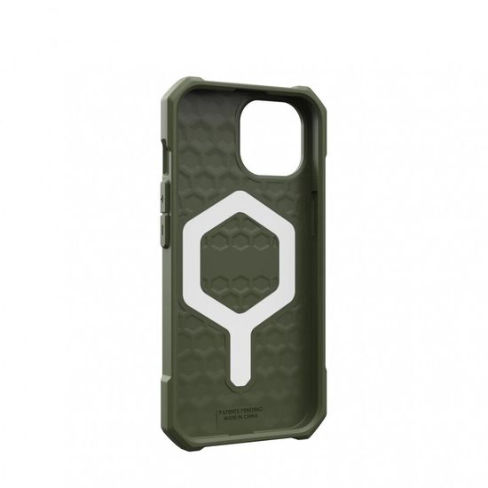Чехол с поддержкой MAGSAFE  UAG Essential Armor для iPhone 15 6.1", цвет оливковый (Olive Drab)
