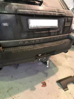 Фаркоп Sheriff для Land Rover Range Rover III (L322) 2002-2012(паспорт и сертификат в комплекте)(без электрики)арт.3338