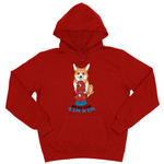 Толстовка "Корги обедает"