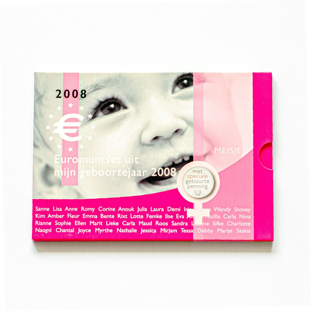 Netherlands 2008 Baby Set - Girl