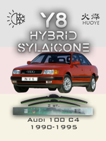 Щетки стеклоочистителя HUOYE Y8 550/550 мм на Audi 100 | Hook/J-Hook