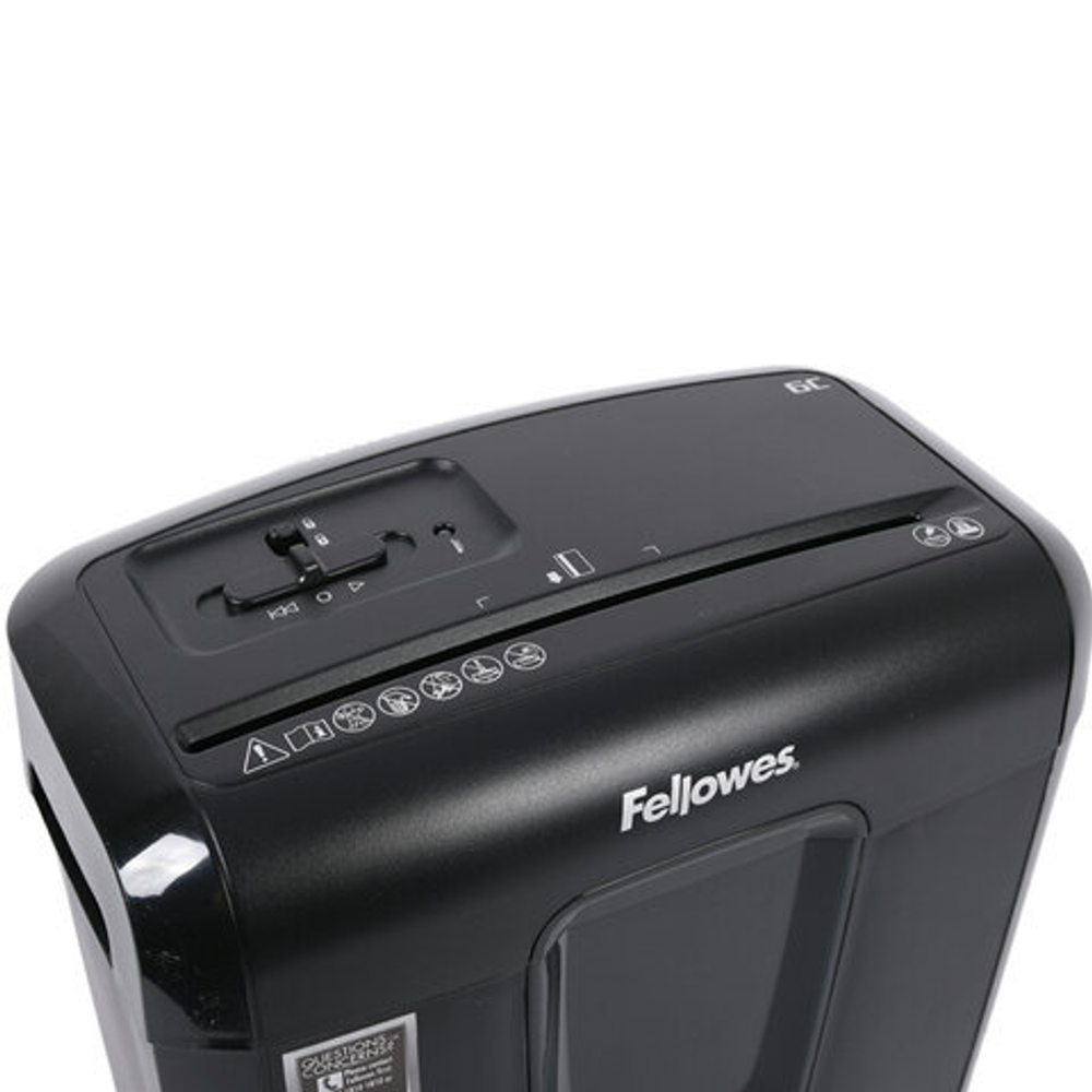 Уничтожитель (шредер) FELLOWES 6C, 4 уровень секретности, 4x35 мм, 6 листов, 11 литров, FS-46866