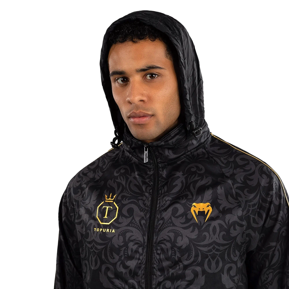 Ветровка Venum x Ilia Topuria Unmatched black/gold