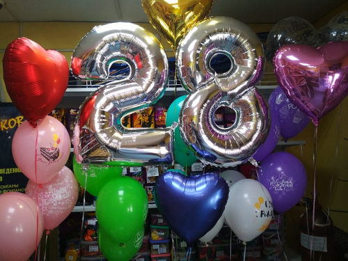 Цифры в композиции