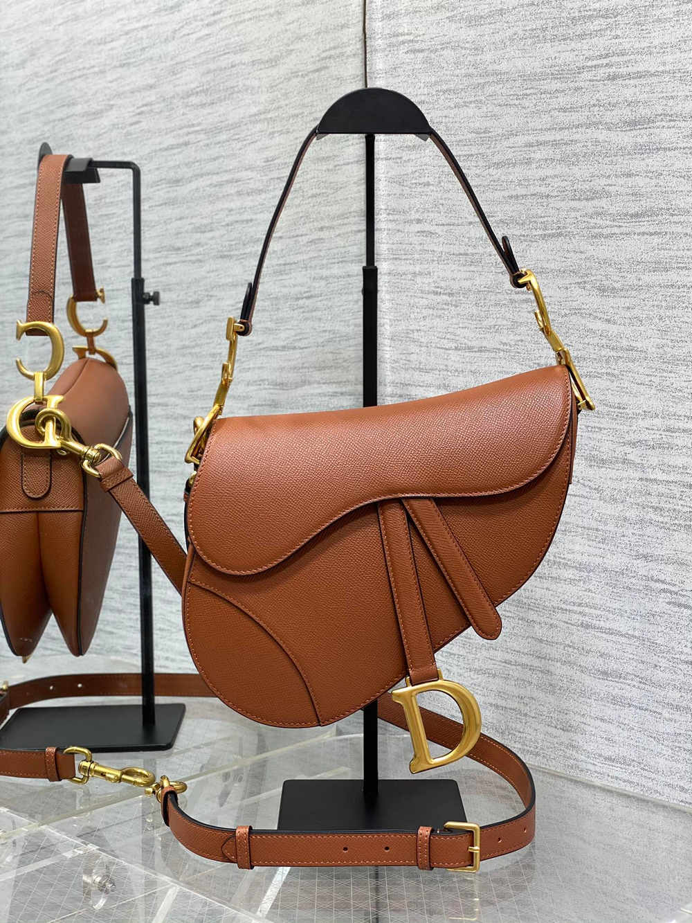 Christian Dior Saddle Bag with Strap