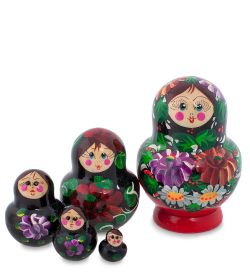 Народные промыслы МР-43/10-C Матрешка 5м «Василиса» мал.