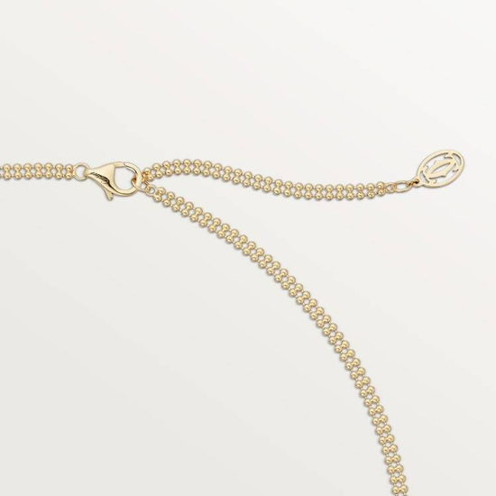 Cartier Trinity pendant, seven rows, diamonds