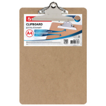 Доска-планшет BRAUBERG "Eco" с прижимом бабочка А4 (230х326 мм) МДФ 3 мм (3 штуки в упаковке)