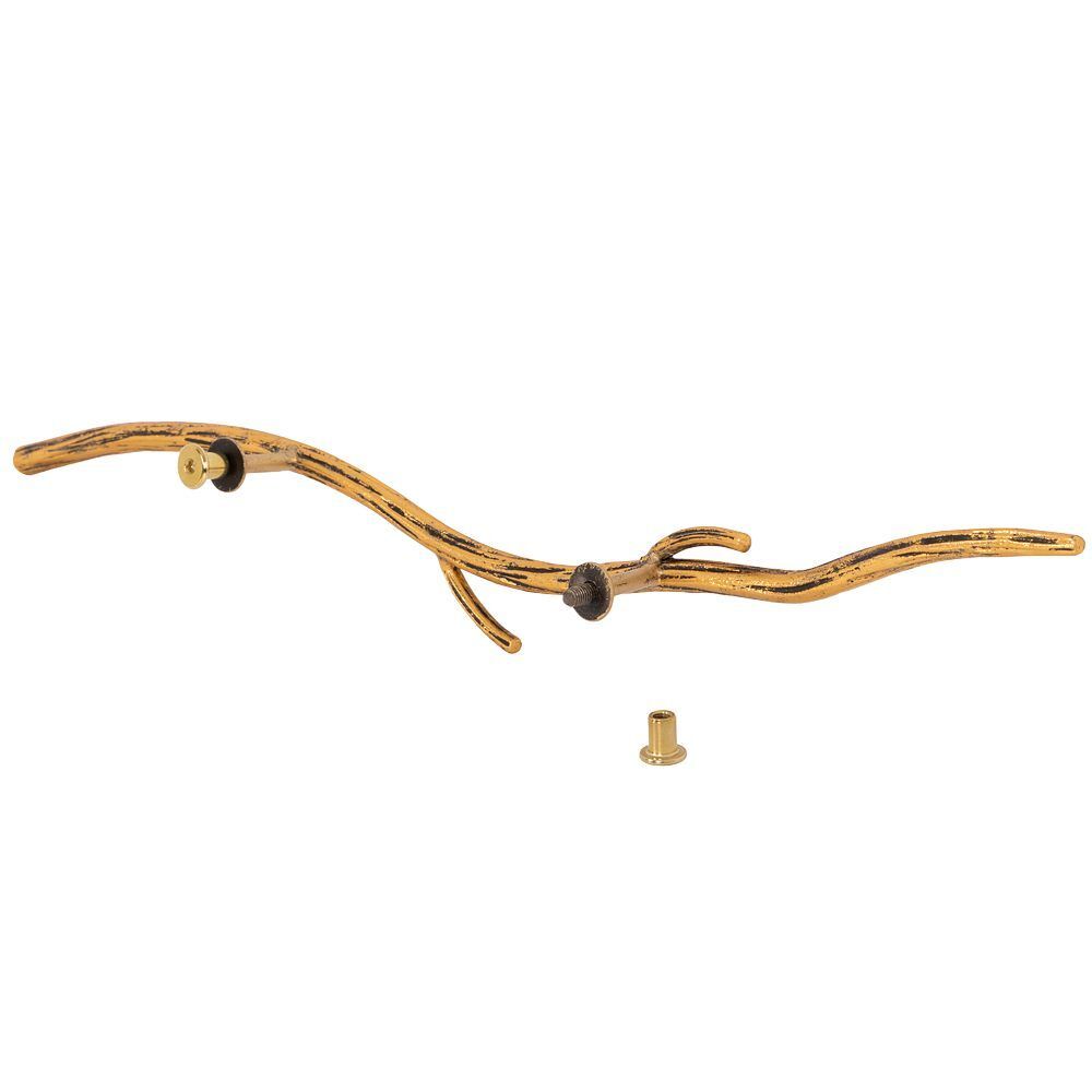 Ручка скоба мебельная Арт Бранч long Амбер