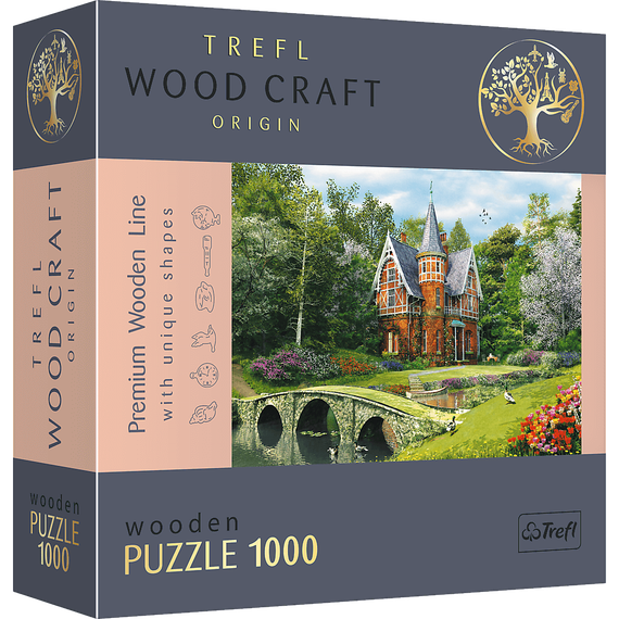 Puzzle &quot;1000&quot; - Victorian House / Wooden Puzzles