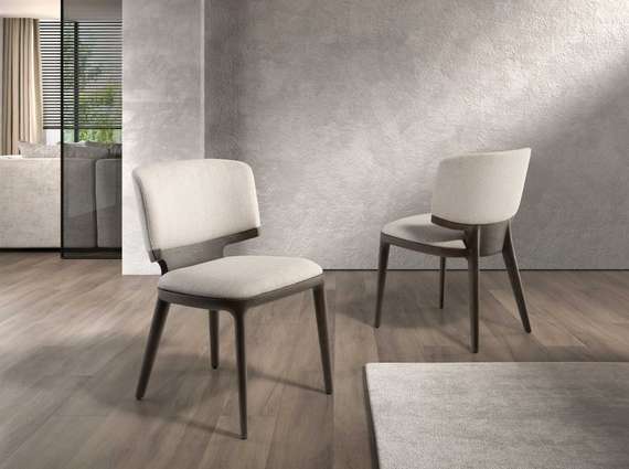 Стул Angel Cerda 4165, серая ткань