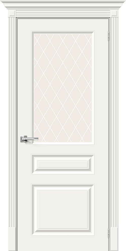 Скинни-15.1 Whitey White Сrystal 200*80