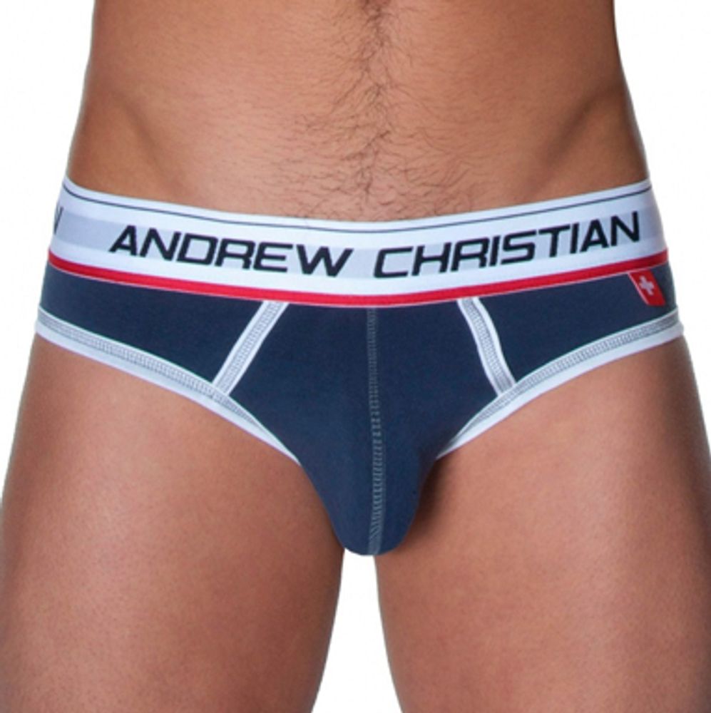 Мужские трусы джоки Andrew Christian Air Flexsoft  Show It Jockstrap Asphalt  AC33