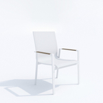 Стул Ideal Patio СОЛА белый - белый каркас