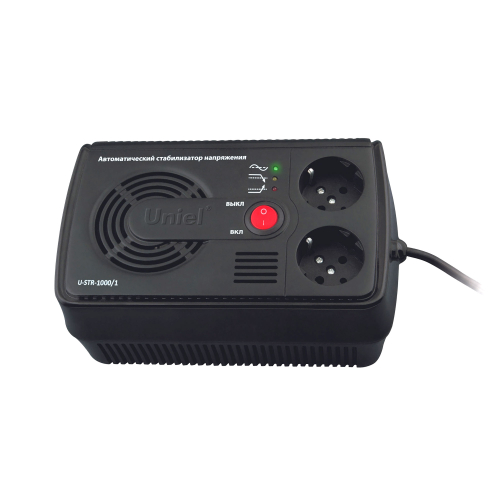 U-STR-1000/1 Стабилизатор напряжения Uniel серии Standard — Courage 1000 ВА